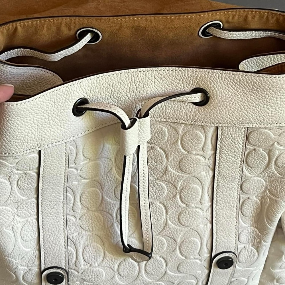 💰SOLD - CH767- Coach Hitch Backpack in Signature Leather - Picture 10 of 13